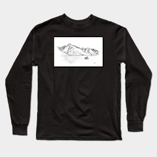 Walter Peak sketch Long Sleeve T-Shirt